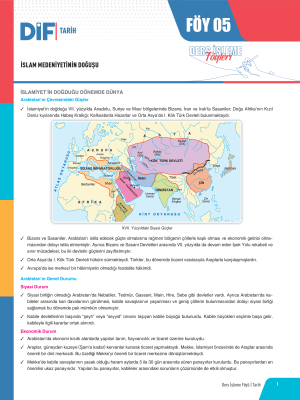 2024 - TYT-AYT TARİH DİF - FÖY-5