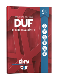 DUF - 9 KİMYA - TEK KİTAP 2021