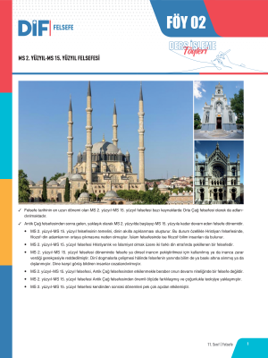 2024 - 11. SINIF FELSEFE DİF - FÖY-2