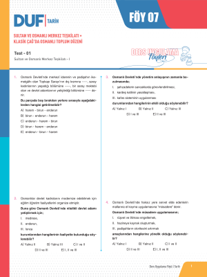 2024 - AYT TARİH DUF - FÖY-7