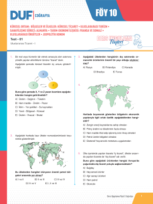 2024 - AYT COĞRAFYA DUF - FÖY-10