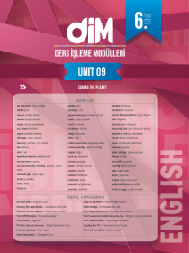 6. Sınıf - İNGİLİZCE - DİM 9
