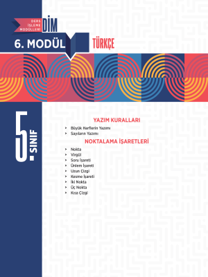 2025 - 5. SINIF TÜRKÇE DİM - MODÜL-6