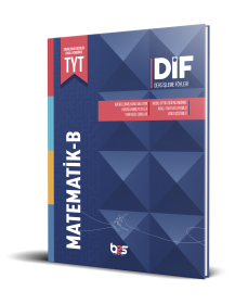 TYT MATEMATİK B DİF - 2024 - TEK KİTAP