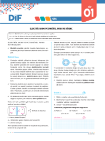 10.Sınıf FİZİK - DİF - FÖY 1