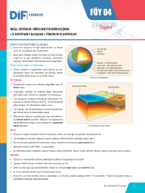 TYT COĞRAFYA DİF - FÖY-4 - 2022