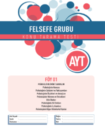AYT FELSEFE GRUBU KTT