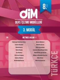 8. SINIF TÜRKÇE DİM - MODÜL-3 - 2022