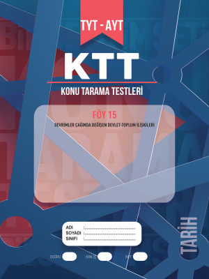 TYT-AYT TARİH KTT - FÖY-15 - 2023