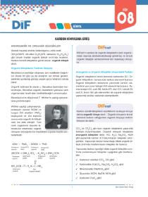 AYT KİMYA - DİF - FÖY 8