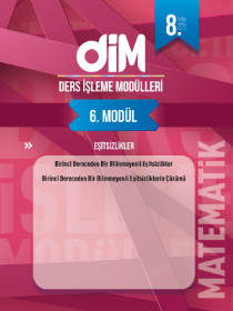 8. SINIF MATEMATİK DİM - MODÜL-6 - 2022