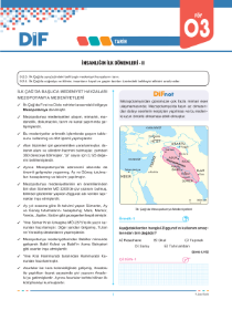 9. SINIF TARİH - DİF - FÖY 3