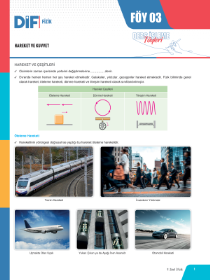 9. SINIF FİZİK DİF - FÖY-3 - 2022