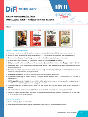 2025 - AYT EDEBİYAT DİF - FÖY-11