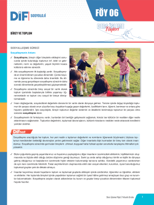 2024 - AYT FELSEFE GRUBU DİF - FÖY-6