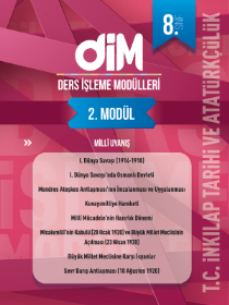 8. SINIF İNKILAP TARİHİ DİM - MODÜL-2 - 2022