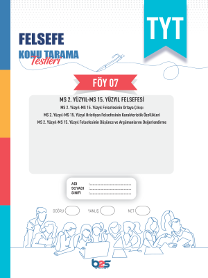 2025 - TYT FELSEFE KTT FÖY - 7