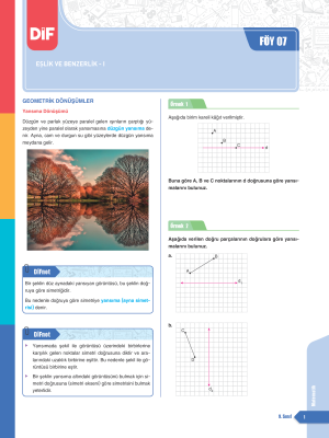 2025 - 9. SINIF MATEMATİK DİF - FÖY-7