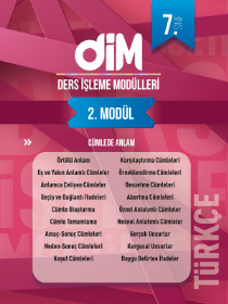 7. SINIF TÜRKÇE DİM - MODÜL-2 - 2022