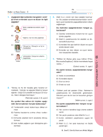 8.Sınıf DİN KÜLTÜRÜ VE AHLAK BİLGİSİ DUT