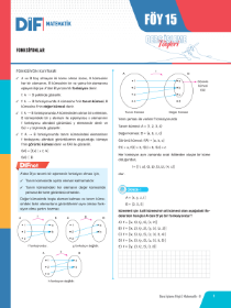 TYT MATEMATİK-B DİF - FÖY-15 - 2022