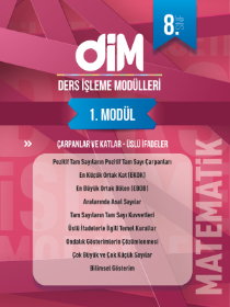 8. Sınıf MATEMATİK (DİM) -2021 - Seri 2