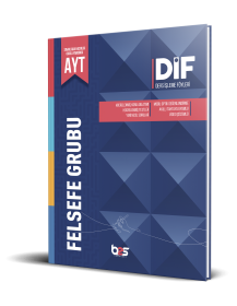 2025 - AYT FELSEFE GRUBU DİF - TEK KİTAP