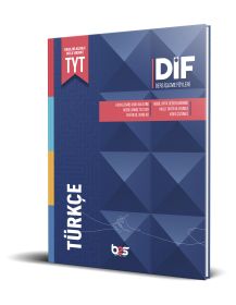 2025 - TYT TÜRKÇE DİF - TEK KİTAP