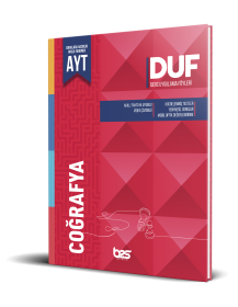 2025 - AYT COĞRAFYA DUF - TEK KİTAP