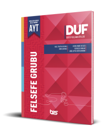 2025 - AYT FELSEFE GRUBU DUF - TEK KİTAP